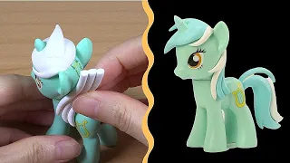 CUSTOM My Little Pony LYRA Tutorial MLP Toy DIY | SweetTreatsPonies