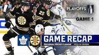 Gm 1: Maple Leafs @ Bruins 4/20 | NHL Playoffs 2024