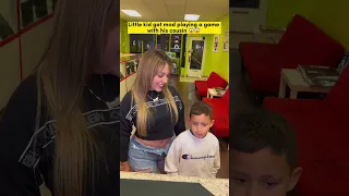 Little kid “RAGED “ at playing video game 🎮 😱 #shorts #iphone14 #mom #apple #iphone #ios #samsung