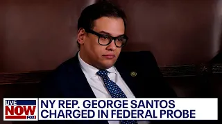 NY Rep. George Santos charged in federal investigation | LiveNOW from FOX