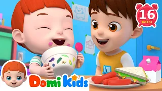 Breakfast Song 😍🧃+ More Domi Kids Songs🎶 & Nursery Rhymes | Educational Songs