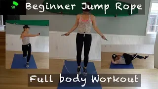 Beginner Jump Rope Full Body Workout 15 minutes- Calorie BURN