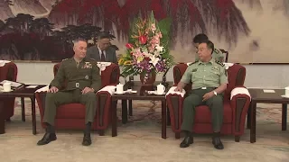 Chinese Senior Military Officer Meets US General