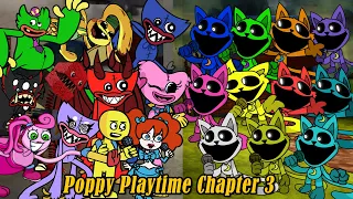 [Chapter 3] FNF All Poppy Playtime Vs Catnap Smiling Critters | Rainbow Friends x Poppy Playtime MOD