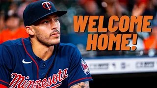 CARLOS CORREA RETURNS TO HOUSTON!