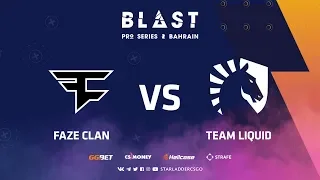 [RU] FaZe Clan vs Team Liquid | Map 1: Mirage | BLAST Pro Series: Global Final Bahrain 2019