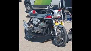 Riding me H1/H2 with  my buddy Dennis P. on his beautiful Honda CBX 1000