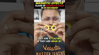 MAGNETIC FIELD in 60 Sec🔥| Magnetic Effect of Current | CBSE Class 10 Science Physics #Cbse2024