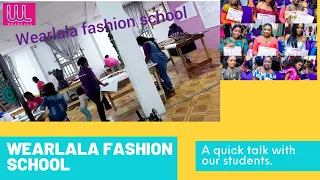 FASHION SCHOOL IN LAGOS. Wearlala fashion school. (pattern drafting,  Sewing)