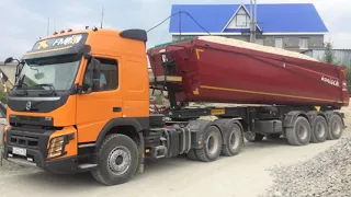 Volvo FMX 6*4 Wielton 53 тонны груза