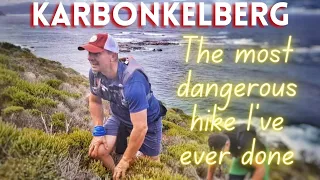 KARBONKELBERG | The most dangerous hike I've done in Capetown | Difficult Hiking trails