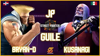 SF6➣ GUILE VS JP - BRYAN-D VS KUSANAGI - 【Street Fighter 6】