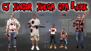 Cj Junior juega Gta 5.Exe - Loquendo - Gta san andreas