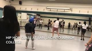 Hip Hop Class At San Jacinto Junior College