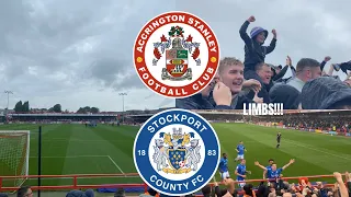 COUNTY RUN RIOT AT ACCRINGTON! | Accrington Stanley vs Stockport County Match Day Vlog