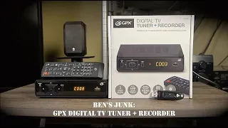Oddity Archive: Episode 217.5 – Ben’s Junk: GPX Digital TV Tuner + Recorder