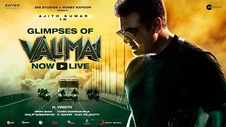 Glimpses of Valimai | Ajith Kumar | Yuvan Shankar Raja | Vinoth | Boney Kapoor | Zee Studios #4KUHD