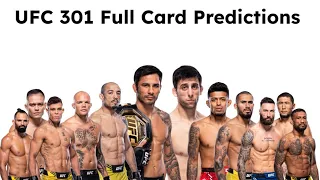 UFC 301 Full Card Predictions and Breakdown