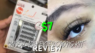 Kiss Lash Couture Faux Lash Extensions Kit Review 😍 | Yazi Carter