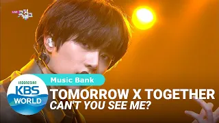 TOMORROW X TOGETHER - Can't You See Me? (세계가 불타버린 밤 우린...) [Music Bank/29-05-2020][SUB INDO]