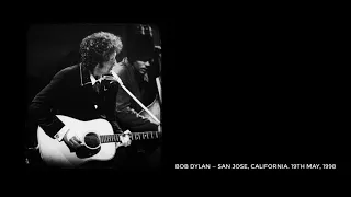 Bob Dylan — San Jose, California. 19th May, 1998. Complete set,