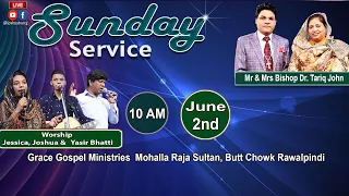 Grace Gospel Church | Joshua TV Pakistan | Sunday Service 2nd June 2024|