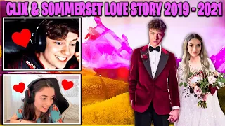 Clix And Sommerset Evolution 2019 - 2021 Clix And Sommerset Best Moments Fortnite