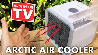 ARCTIC AIR Cooler Review & Test - Mini Cooler, Desk Fan!