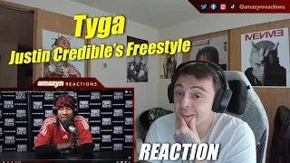 Tyga Freestyles Over Doja Cat’s “Paint The Town Red” Beat | Justin Credible’s Freestyles (REACTION!)