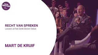 Recht van Spreken: Mart de Kruif