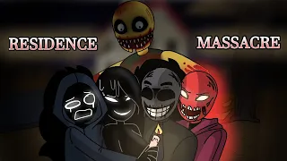 Residence massacre vs Doors roblox animation // Rush's 3 brothers