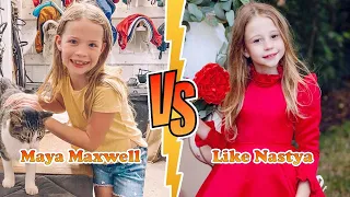 Like Nastya VS Maya Maxwell (Tic Tac Toy) Transformation 👑 New Stars From Baby To 2023