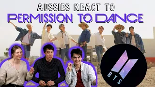 Aussies React to 'Permission to Dance' - BTS (MV)