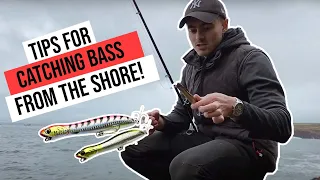 Lure Fishing for Bass - St Brides Pembrokeshire - Tips for beginners