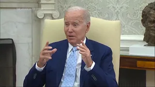 Biden says border wall doesn't work as he allows new construction