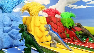 Colorful Volcano and Mysterious Creatures | Fun Day with Amazing Adventure | | Pretend Play for Kids