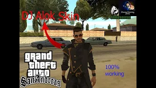 How to download and install DJ Skin in GTA San Andreas ||Zaeem Gaming Zone||