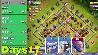 May season days17|super bowler smash th16|legend league attack|clash of clans