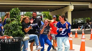 Tampa Bay Lightning Bushman Prank