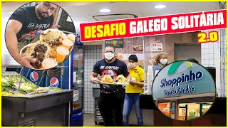 DESAFIO GALEGO SOLITÁRIA 2.0 | RESTAURANTE POR KILO NO SHOPPING