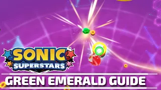 Sonic Superstars Green Chaos Emerald Guide - PS5 [GamingTrend]