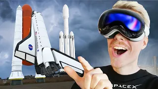I Went On An Incredible Space Tour Using Apple Vision Pro!