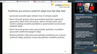 GDPR a ochrana osobních údajů