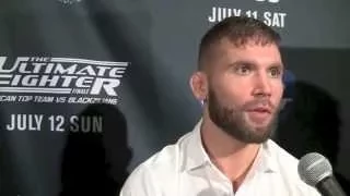 Jeremy Stephens: 'He's Kind of Like a Meathead Come-Forward Style' (UFC 189 Media Day)