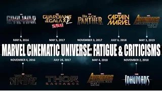 Marvel Studios Cinematic Universe Fatigue & Criticisms