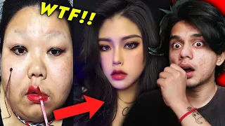 Asian Makeup Transformations! (TIKTOK Compilation) 2