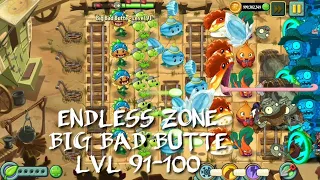 Plants vs Zombies 2 - Wild West | Endless Zone All Max Level Plants Test Level 91 - 100