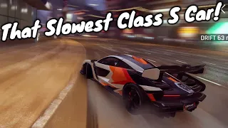 That Slowest Class S Car! | Asphalt 9 6* Golden McLaren Senna Multiplayer