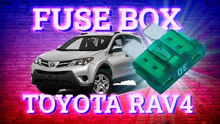 Toyota RAV4 (2013-2018) fuse box diagrams