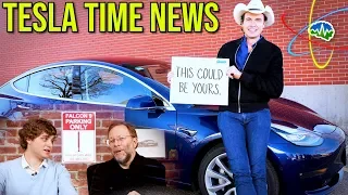 Tesla Time News - Win Kimbal Musk's Model 3! and more!!